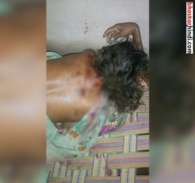 A man killed old woman in satna