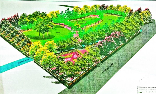 Construction of Ayurvedic Botanical Garden in nagpur soon