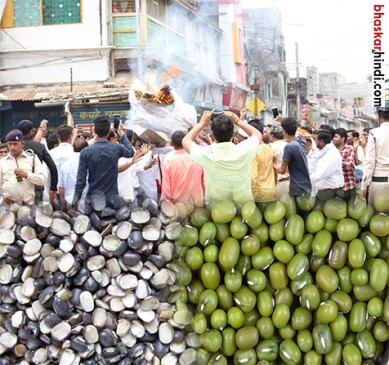 Farmers ruckus on the purchase of Ondad-Moong