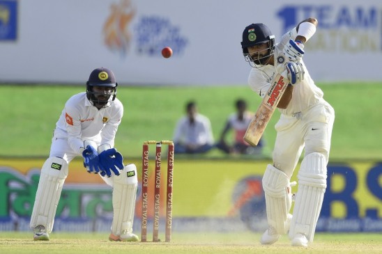INDvsSL:  Sri Lanka scored 291 runs, Due to rain match stopped, India second innings 56/2