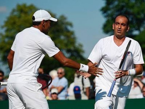 Raja and Sharan reach second round of wimbeldon doubles