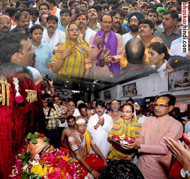 Shivaraj joined Mahakaleshwars ride