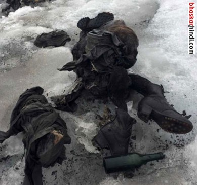 Swiss couple found on glacier after 75 years buried at last