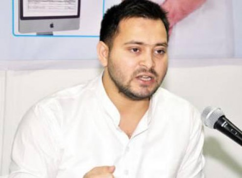 tejasvi yadav blamed bjp and pm for cbi raid