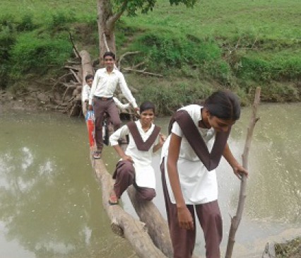 These bridges are not being made for years, students are going to risk school