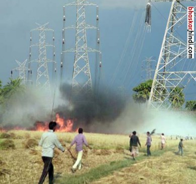 young farmer death due to electricity shock during irrigation