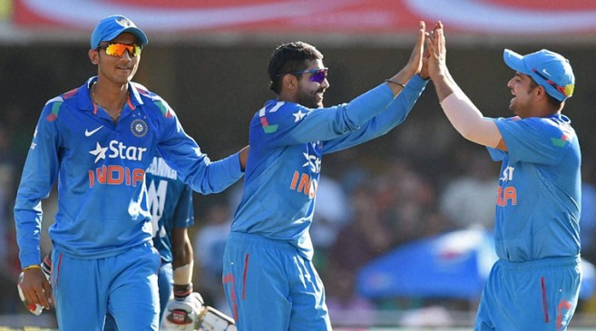 ravindra jadeja will be replaced by axar patel in third last match