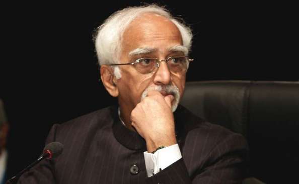 Hamid Ansari faces flak for attending event held by suspected terror organisation