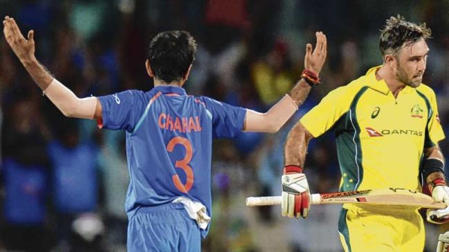 #INDvsAUS: चौथे वनडे में भी चहल बनाएंगे मैक्सवेल को शिकार, पकड़ ली है कमजोरी