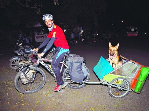 a youth left his engineering study and came out for travel