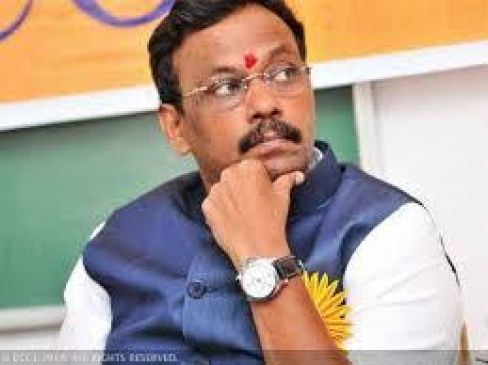 bjp teacher Organization are protesting against Education Minister