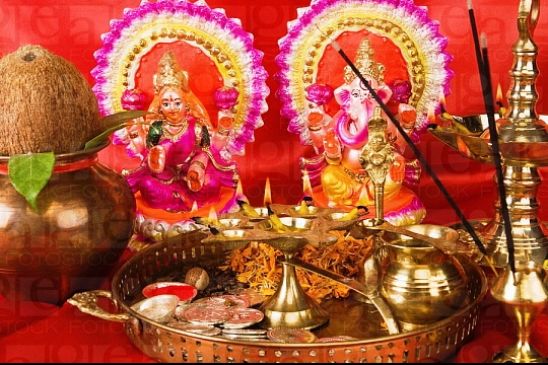 Diwali or Deepawali 2017, Lakshmi Pujan vidhi and shubh muhurt