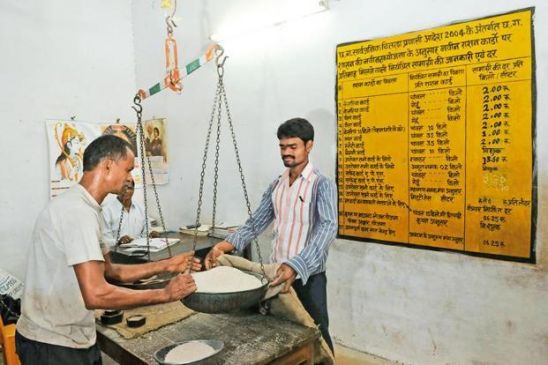 It is mandatory to have a salesman at every ration shop