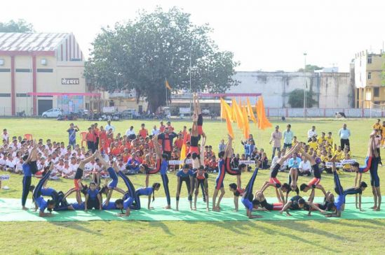 jabalpur became over all champion in state-level school competition