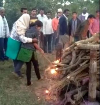 a suspended teacher died due to sickness