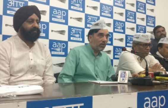 former congress mla surendra pal singh bittu joins aam aadmi party