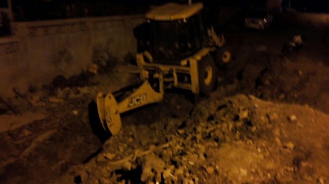 Handicap laborer died and second serious during Sewer Line work