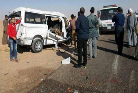 14 killed in road accident in southern Cairo