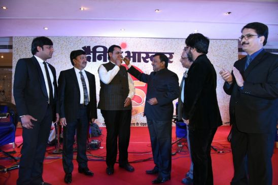 CM said on 15th anniversary Dainik Bhaskar never compromised with values