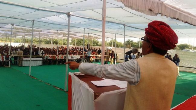 cm shivraj singh chauhan addressed a public meeting in kutch