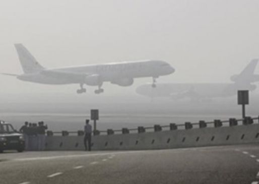 Delhis IGI Airport : approx 100 flights affected due to fog