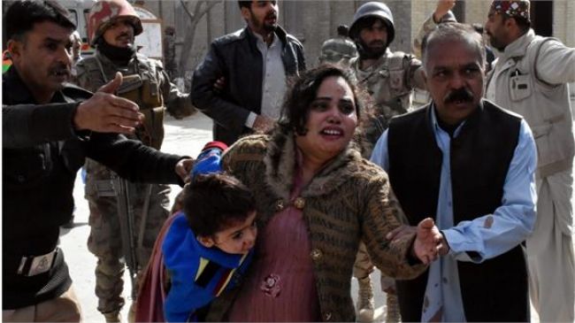Fidayeen attack on the church in quetta balochistan pakistan