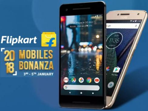 Flipkart 2018 Mobiles Bonanza Sale: Discounts on Xiaomi Mi A1, Pixel 2, Moto G5 Plus, and More.