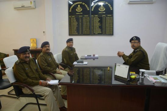 IG gave instructions to SP to control crimes In a meeting