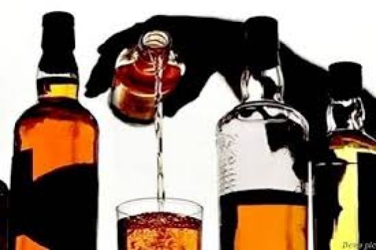 Illegal liquor factory near Narmada river