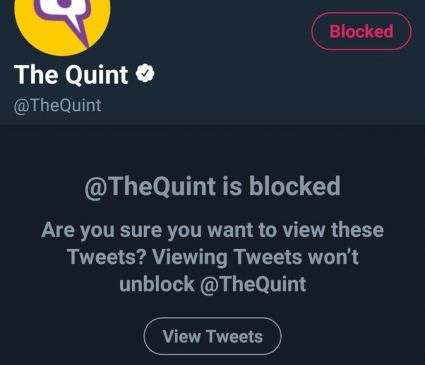 #BlockQuint: Why are Twitter users blocking the quint?
