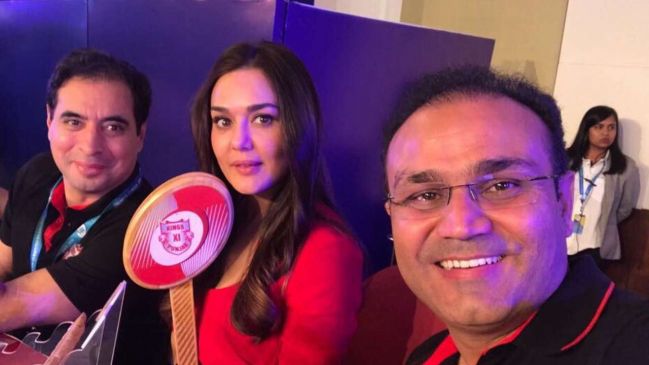 Ipl Auction 2018 Virender Sehwag Makes Fun Of Preity Zinta