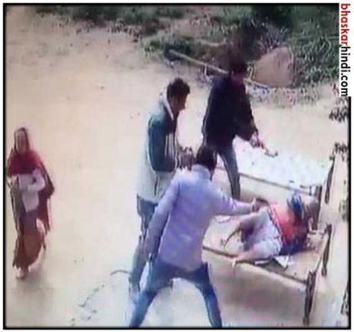 मेरठ में मां-बेटे की गोली मारकर हत्या, CCTV में कैद हुई वारदात