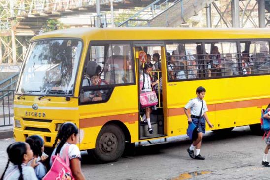 permits will Suspended, when children sit above capacity in school buss