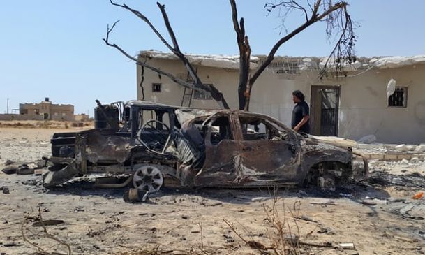 Serial bomb blast attack in Benghazi city of Libya 34 people dead