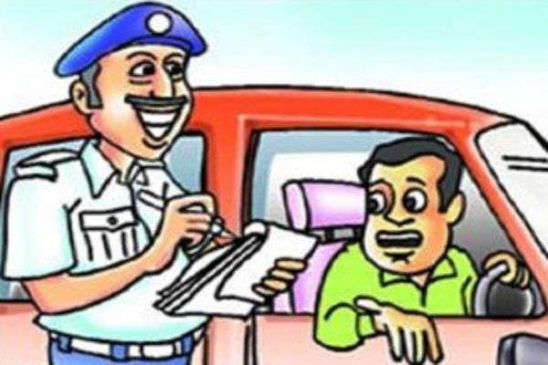 The postal department has earned 62 lakh rupees through challan