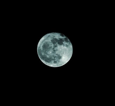 The Super Moon light on full display, showing 14 percent larger