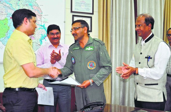 Air Force give land of the airport company in nagpur district