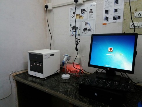 CB Nut Machine for TB Patients in Katni district