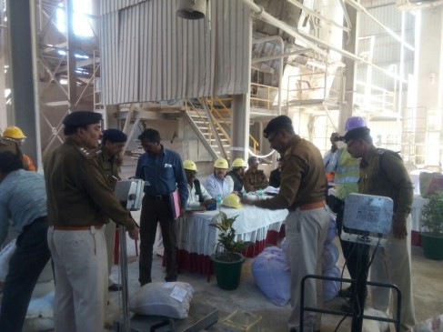 ganja burnt in all the police stations of Under Jabalpur division