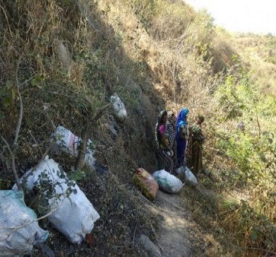 Illegal coal transport begins in parasia, chhindwara in evening
