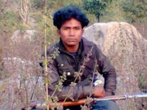 Joint search for dacoit Bubuli Cole in satna district of MP