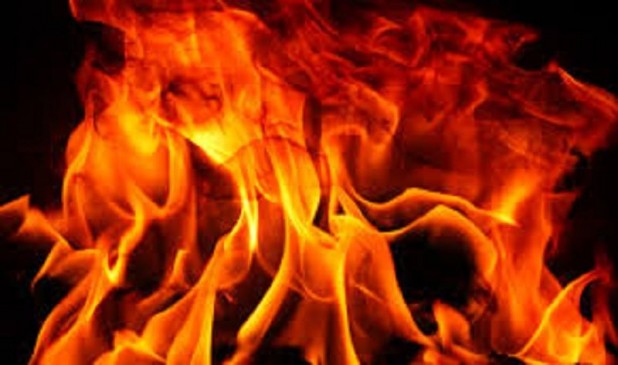 Major fire in textile mill in bhopal
