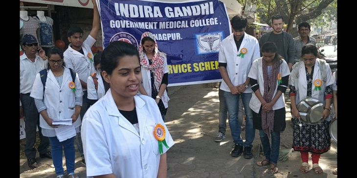 MBBS students are aware the people and giving Message of save daughter