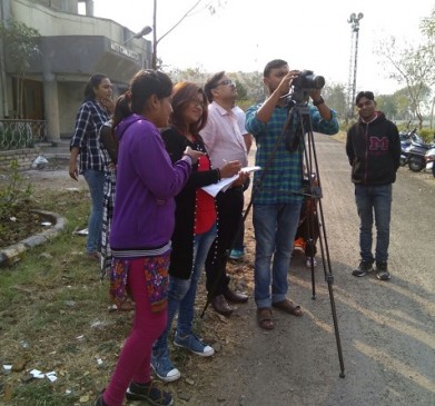 Nagpur University: Students of Mass Communication made short film