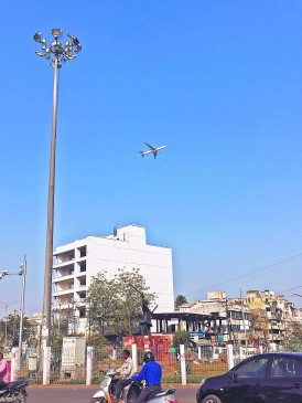 Plane was walking on trial for 4 hours in nagpur city of maharashtra