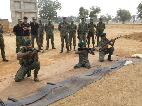 soldier B Ramdas in Cobra Battalion of 208 Balaghat Base Camp in MP