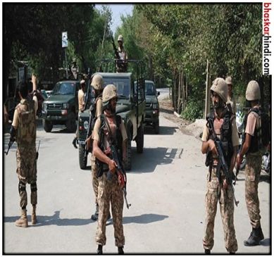 Suicide Attack on Military Camp in Pakhtunkhwa Province in Pakistan
