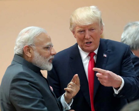 हार्ले डेविडसन को लेकर ट्रंप का निशाना, मोदी की नकल उतार कही बात