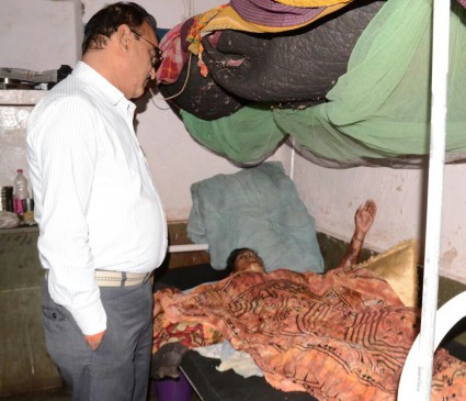 A man try to killed his wife for son in satna district MP