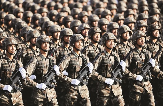 china completed its 3 lakh troops cut says Chinese military